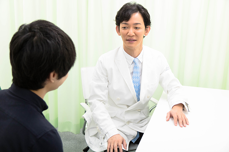 医師の診察
