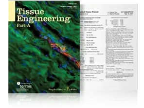 Tissue Engineering誌とPRP治療の特許資料