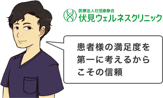 患者様の満足度を第一に考えるからこその信頼