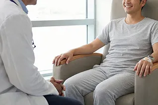 低侵襲で身体への負担が少ない